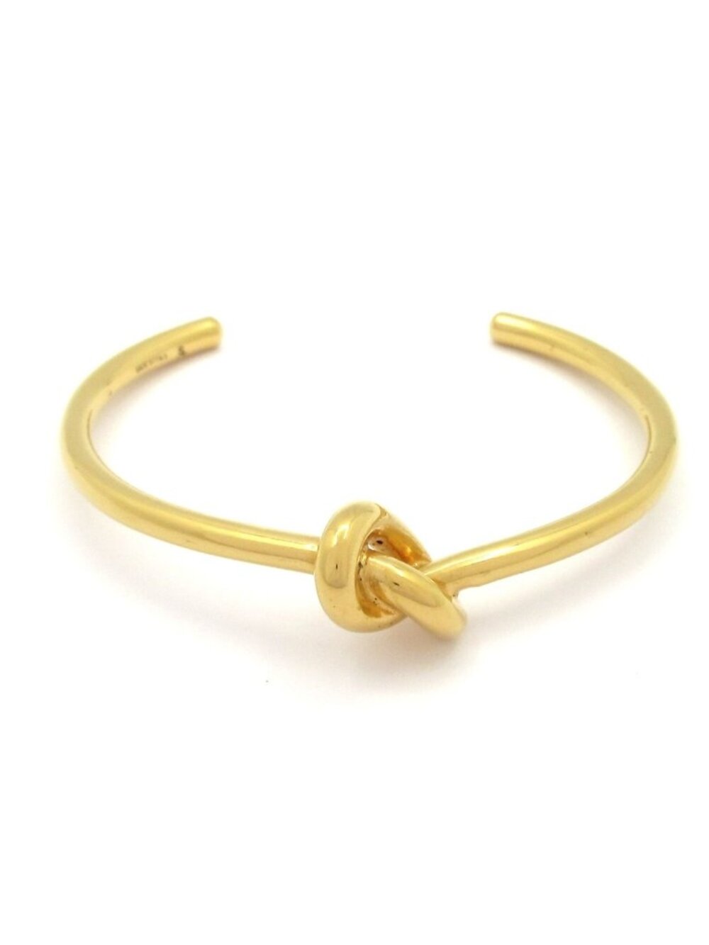 Celine Bangle Knot Extra Thin Bracelet Gold